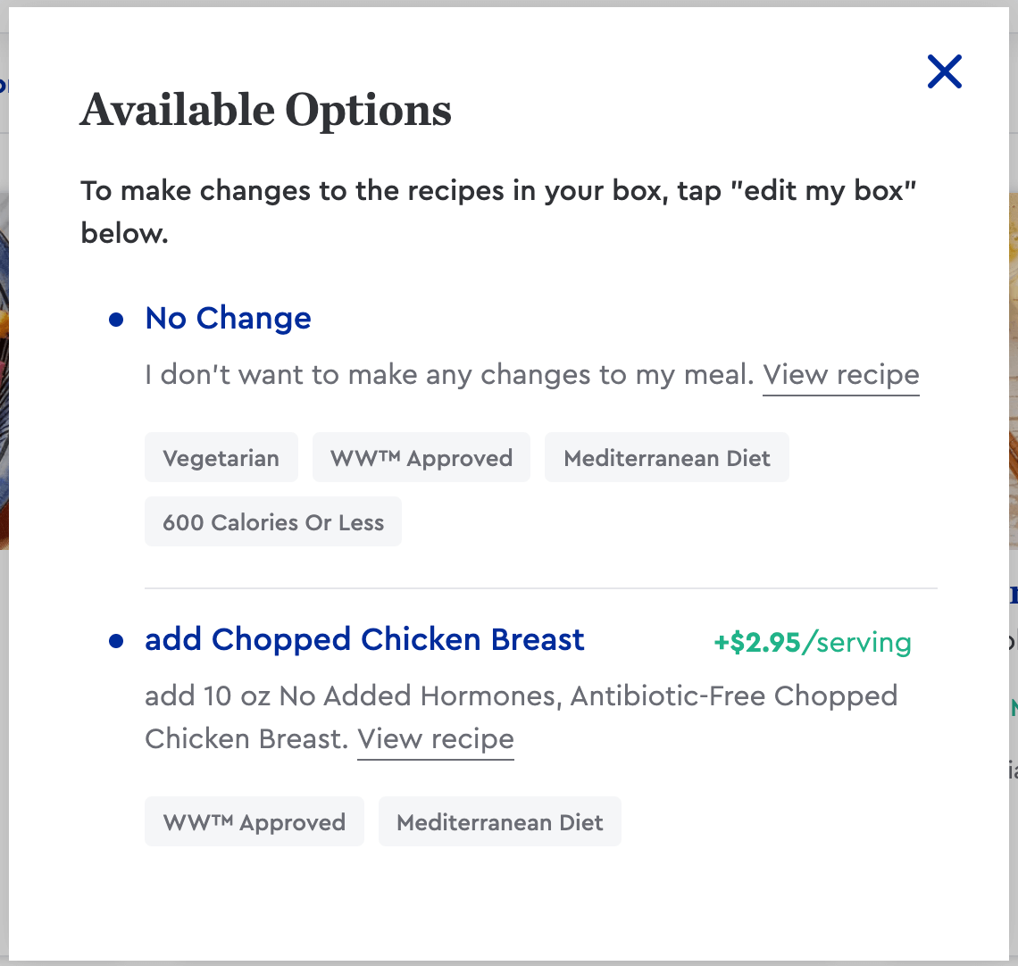 blue apron meals cost