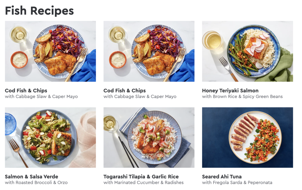 Blue Apron Fish Recipes
